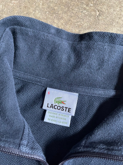 (M/L) 00s Lacoste quarter zip