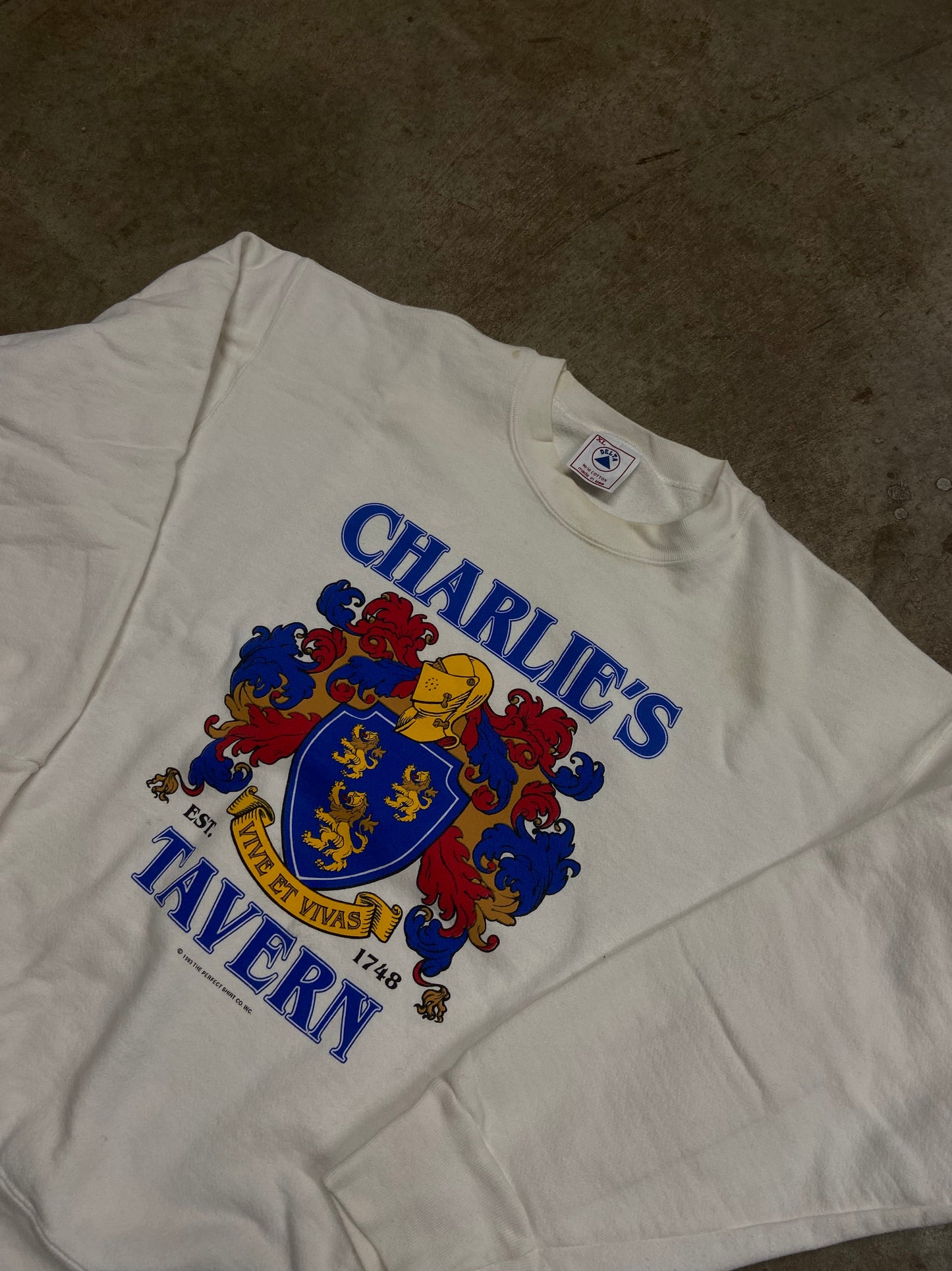 (XL) Charlies Tavern Crewneck
