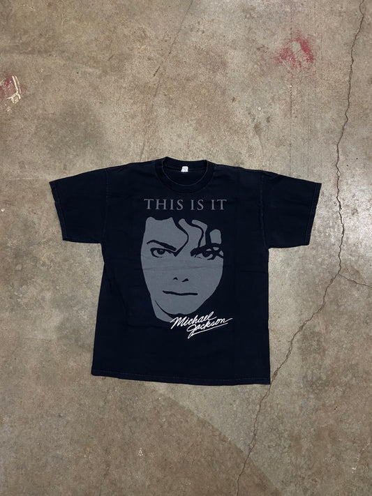 (L) Michale Jackson tour tee