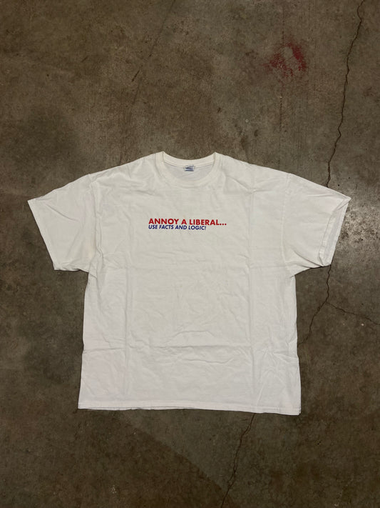 (2XL) Annoy a liberal tee