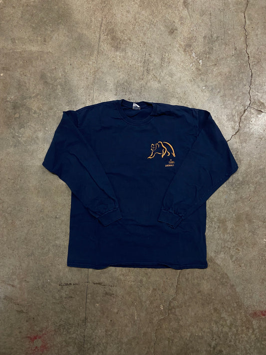 (XL) Embroidered Bear Long Sleeve