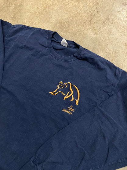 (XL) Embroidered Bear Long Sleeve