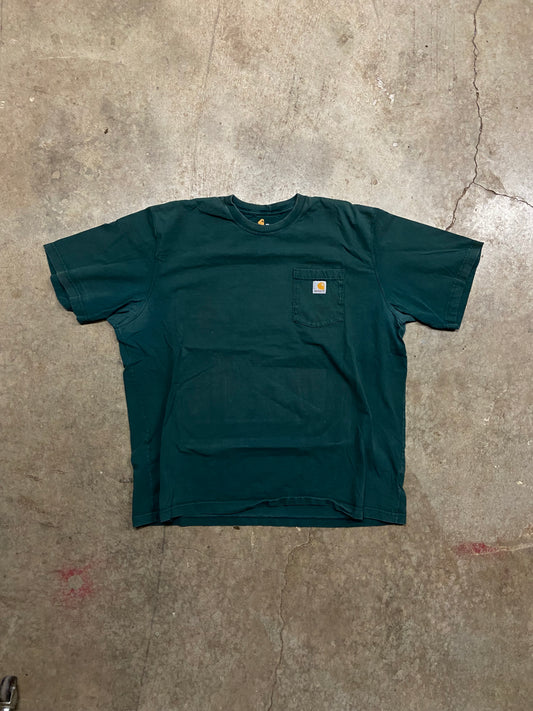 (2XL) Carhartt pocket tee